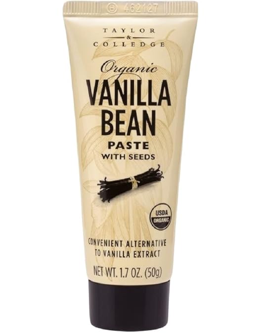 【オーガニックバニラビーンズペースト】320g（2本） 2個セット】オーガニック バニラビーンズ ペースト (320g)